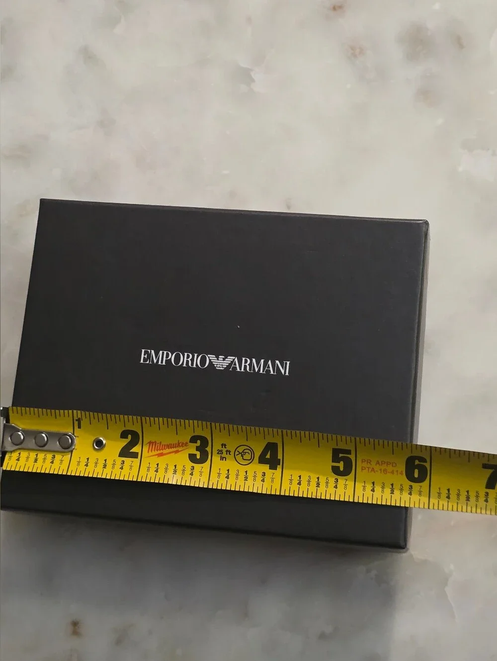 Emporio Armani Men's Black Accessories Gift Box-5.75